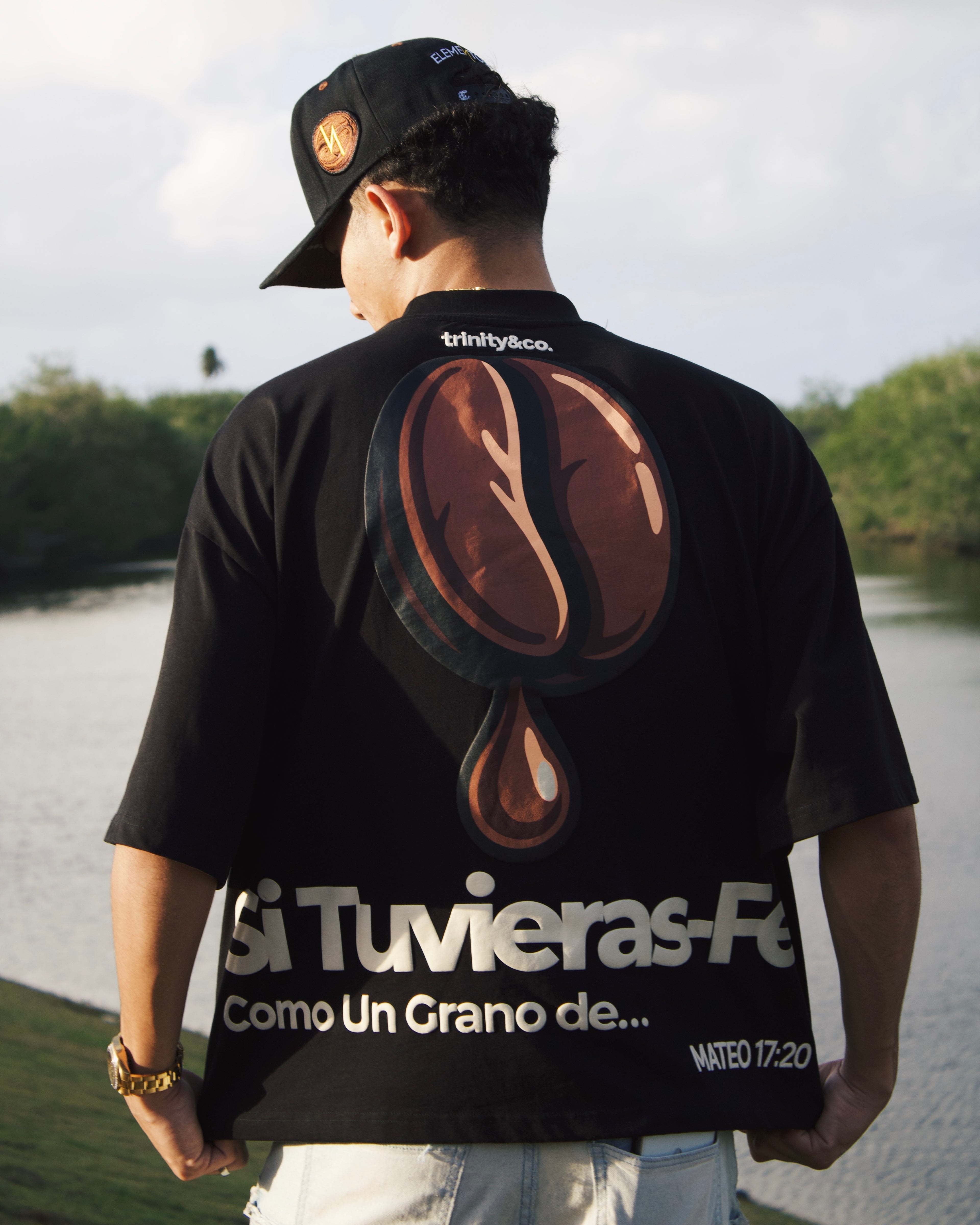 ELEMENTOS X TRINITY COFFE SHIRT(Si tuvieras fe)